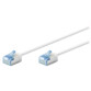 Câble réseau RJ45 cat. 6A U/FTP coloris blanc 3 m de la marque Goobay