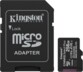 Carte MicroSD Canvas Select Plus Kingston 256 Go UHS-1/A1/V10/U1 avec adaptateur format SD