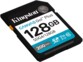 Carte mémoire SDG4 128 Go U3 / V30 / UHS-I Kingston CANVAS Go! Plus