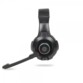 Micro-casque pour gamer avec rétroéclairage LED RVB et son stéréo