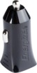 Adaptateur allume-cigare noir brillant à l'horizontale avec connecteurs de chargement pour prise allume-cigare et logo Energizer gravé