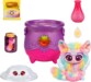 chaudron, peluche Mixie, 1 sachet de poudre pétillante, 1 fiole, 1 parchemin, 1 manuel, 1 bague, 1 boîte à gemme
