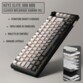 Visuel promotionnel du clavier gaming The G-Lab Keyz Elite présentant sa structure gasket et triple connectivité