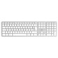 Clavier sans fil KMP2000W multi-connexions ultra fin avec pavé numérique
