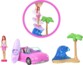 Coffret Mini BarbieLand 4 poupées et 4 véhicules
