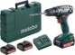 Kit complet Metabo 14,4 V prêt à l’emploi