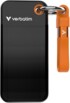 Disque dur externe SSD Pocket 1 To coloris noir/orange de la marque Verbatim
