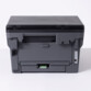 Arrière de l'imprimante Brother 3 en 1 coloris noir avec prise d'alimentation secteur et port RJ45