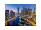Photo illustrant le rendu final du puzzle 1000 pièces sur la marina de Dubai