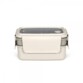 Lunch box double isotherme MEN406C coloris beige de la marque Livoo