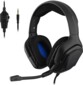 Micro-casque gaming filaire supra-auriculaire Korp Cobalt coloris noir de la marque The G-Lab