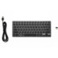 Mini clavier à membrane sans fil KB MINI R avec dongle USB et câble USB-C vers USB-A