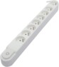 Bloc multiprise parafoudre design 8 prises coloris blanc de la marque Chacon