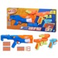 Emballage et contenu du pack 3 blasters Nerf N Series Gear Up
