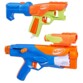 Deux blasters Nerf N Series présentés côte à côte