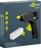 Pistolet à colle chaude secteur avec 20 bâtons de colle Ø 11 mm dans un emballage carré cartonné