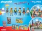 Coffret Playmobil secouristes 120 pièces