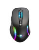 Souris ergonomique sans fil pour droitier avec rétroéclairage RVB spirit of gamer