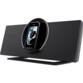 Haut-parleur design coloris noir avec lumière LED pour iPod, iPhone et iPad