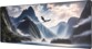 Tapis de souris gaming XXL 900 x 400 mm bords cousus - Dragon
