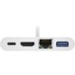 Adaptateur USB-C vers HDMI / RJ45 / USB-A / USB-C