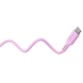 Câble USB-C vers USB-C en silicone 1,5 m - Rose