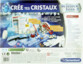Kit scientifique Clementoni avec cristaux colorés à faire pousser