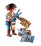 Figurine Playmobil Novelmore Dario avec outils et accessoires d'invention