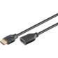 Rallonge HDMI mâle/femelle compatible 4K, 3D et Ethernet - 1 m