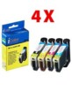 Cartouches I Color compatibles Canon Color Pack 4X avec puce