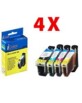 Cartouches I Color compatibles Canon Color Pack 4X