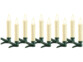 10 bougies LED à piles télécommandées pour sapin de Noël de la marque Lunartec