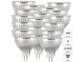 18 spots LED GU5.3 - 6 W - 500 lm - Blanc lumière du jour