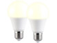 2 ampoules LED E27 avec 3 niveaux de luminosité