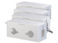 Pack de 4 boîtiers pliables pour câbles coloris blanc de la marque Callstel