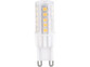 12  ampoules LED G9 - 4.5 W - 480 lm - Blanc chaud