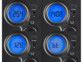 Chaîne stéréo verticale compacte 10 W : MSX-500