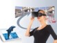 Lunettes de réalité virtuelle ''VRB80.3D''avec bouton magnétique