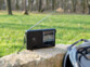 mini poste de radio fm analogique style retro vintage tar605 avec signal monde idéal camping et caravane
