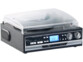 Tourne-disque MHX-400 Q-Sonic.Lecteur MP3, lecteur cassette et récepteur radio intégrés