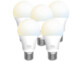 5 ampoules LED connectées E27 / 9 W / 2700 – 6500 K / CCT LAV-110.w