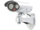 Caméra de surveillance factice avec led rouge clignotante