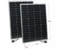 2 panneaux solaires monocristallins mobiles 150 W avec connecteur MC4 de la marque Revolt