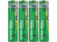 4 accus lithium-ion AAA 866 mAh