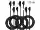 Pack de 4 câbles USB-A/USB-C vers USB-C/Lightning 1,2 m de la marque Callstel