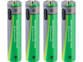 4 accus AAA rechargeables avec port de chargement USB-C