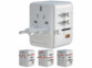 Adaptateur universel monde GaN avec port de charge USB jusqu'à 65 W
