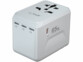 Adaptateur universel monde GaN avec port de charge USB jusqu'à 65 W