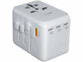 Adaptateur universel monde GaN avec port de charge USB jusqu'à 65 W