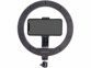 Anneau LED CCT 10" de table avec support smartphone